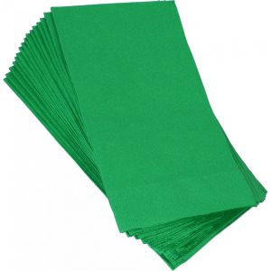 Green Lunch Napkins 18ct