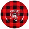 3 Plaid Holiday Charger Plates - Image 3